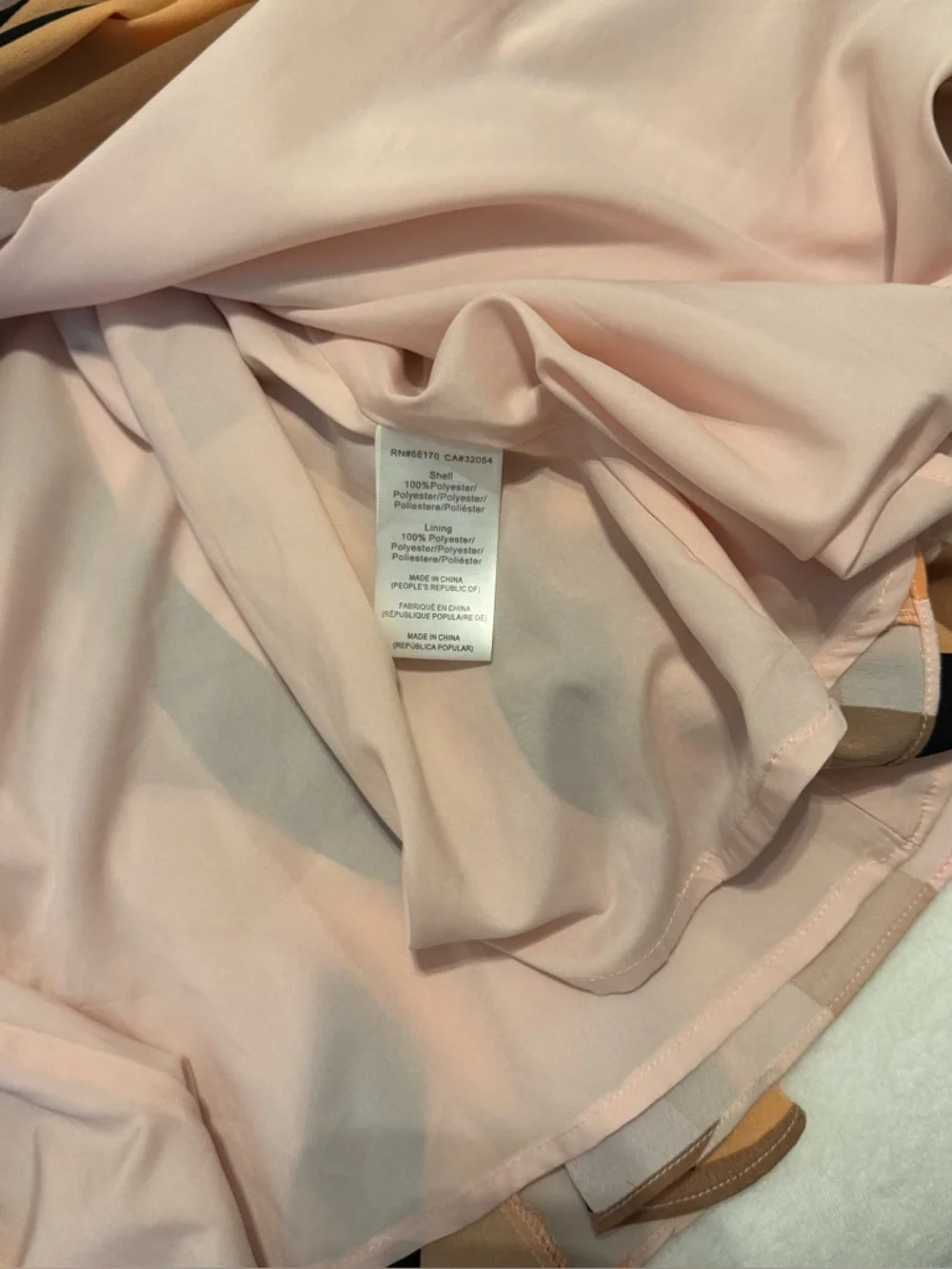 Anthropologie Hutch Women’s Mod Geo Wrap Mini Dress Puff Sleeves Size M - Picture 7 of 10